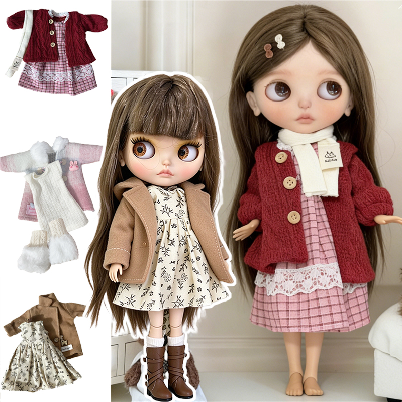 لـ Blythe Doll: معطف شتوي وردي - مراجعة Nursery وسعره