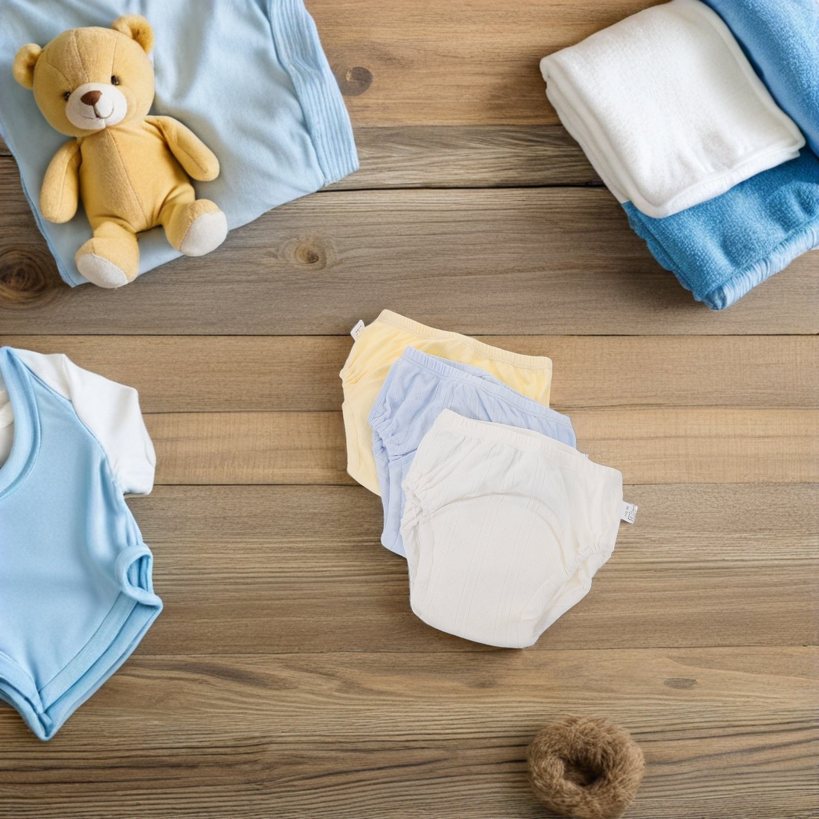 3 قطع من ملابس التدريب على است - مراجعة Toddler Training Pants Leak Proof وسعره