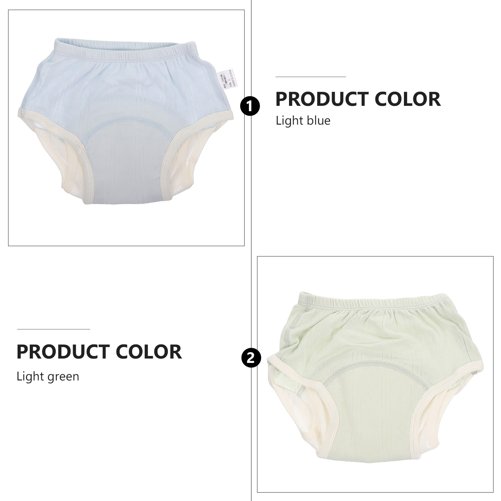 قطعتان من سراويل التدريب على ا - مراجعة Toddler Training Pants Leak Proof وسعره