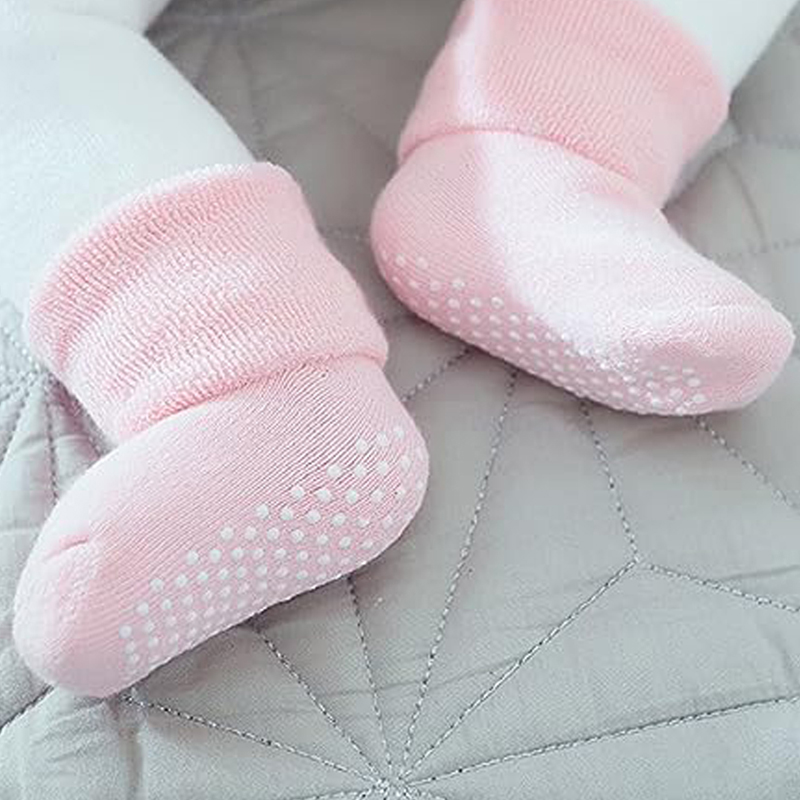 6 أزواج من جوارب الأطفال المصن - مراجعة Unisex Baby Socks Non Slip وسعره
