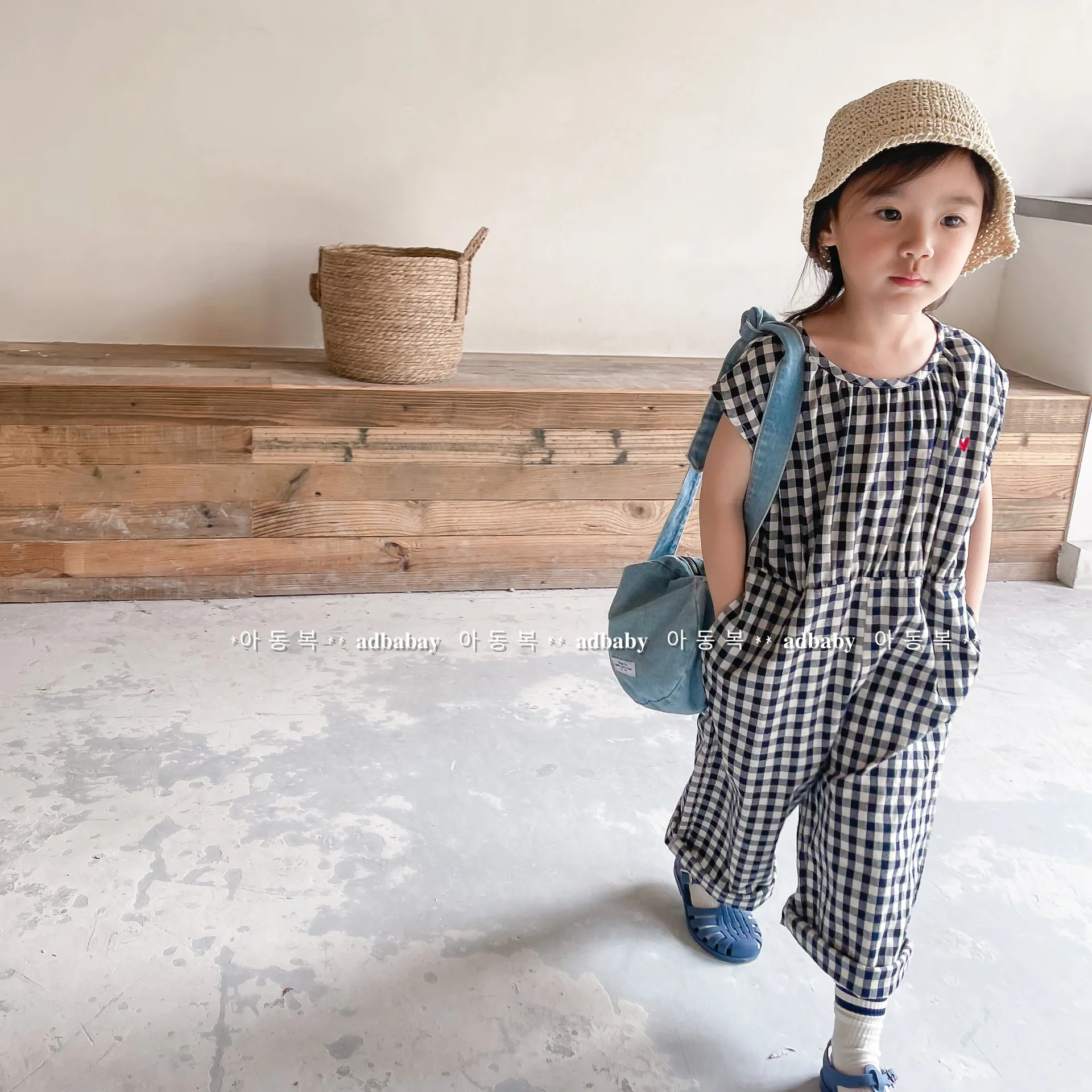 طفل الفتيات منقوشة وزرة الاطفا - مراجعة Baby Summer Linen Sleeveless Jumpsuit وسعره