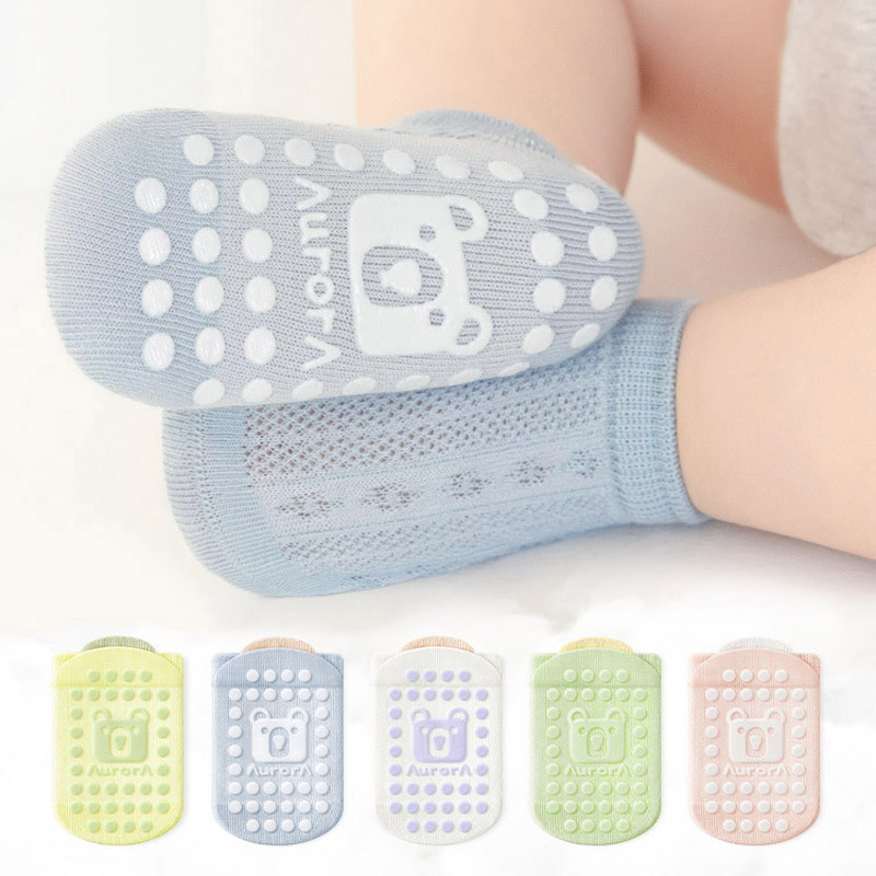 5 أزواج من الجوارب للأطفال غير - مراجعة Unisex Baby Socks Non Slip وسعره