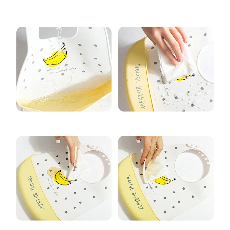مرايل أطفال مقاومة للماء، مستل - مراجعة Waterproof Baby Bibs Silicone وسعره