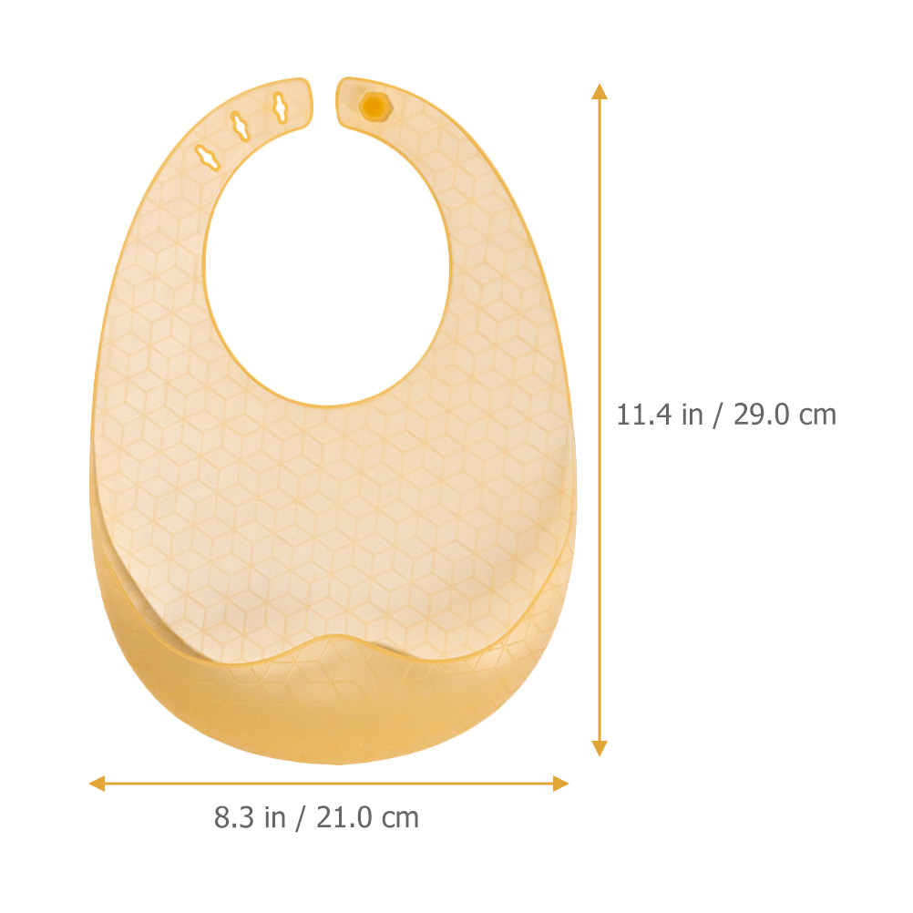 3 قطع من مرايل الأطفال المصنوع - مراجعة Waterproof Baby Bibs Silicone وسعره